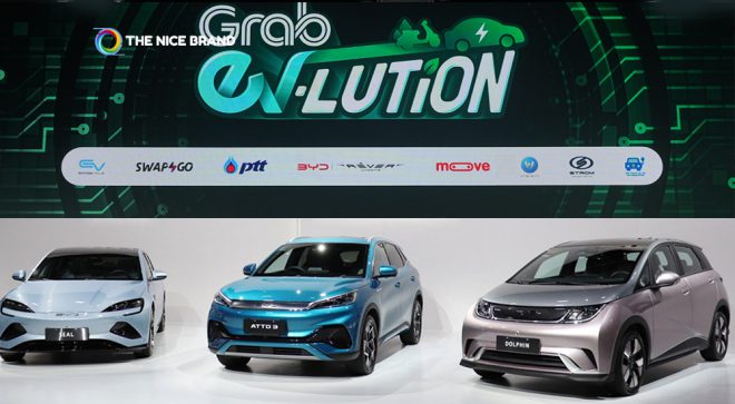 GRAB อัด 2 โปรแกรม ‘ผ่อนขับรับรถ’ – ‘เช่าครบจบบนแอป’ หนุนคนขับใช้ EV
