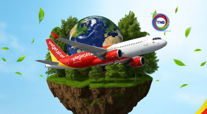 เวียตเจ็ทไทยแลนด์ เปิดตัว “Green Route” ใช้ SAF ลดโลกร้อนด้วยการบินยั่งยืน