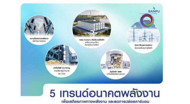 5 เทรนด์พลังงานอนาคตที่ธุรกิจต้องรู้ รับมือความเปลี่ยนแปลงสู่โลกยั่งยืน