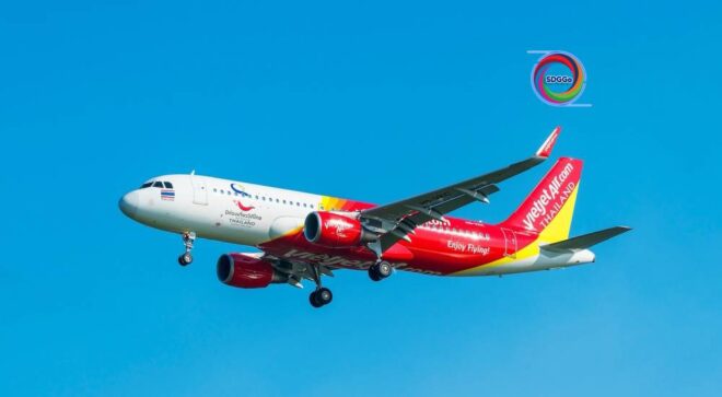 เวียตเจ็ทไทยแลนด์ ลุยกิจกรรม “Fly Green” ชวนเก็บขยะชายหาด–ปลูกป่าชายเลน